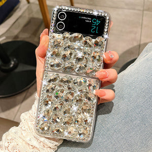 For Samsung ZFlip3/4/5 Rhinestone Mobile Phone Case