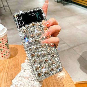 For Samsung ZFlip3/4/5 Rhinestone Mobile Phone Case